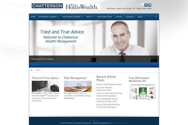 Commodore theme site design template sample