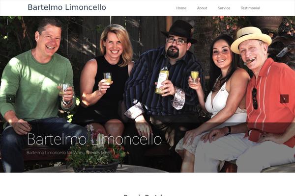 Starter theme site design template sample