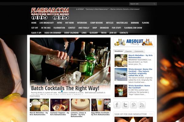 Site using Recent Facebook Posts plugin