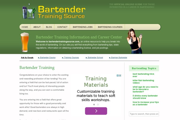 Headway theme site design template sample