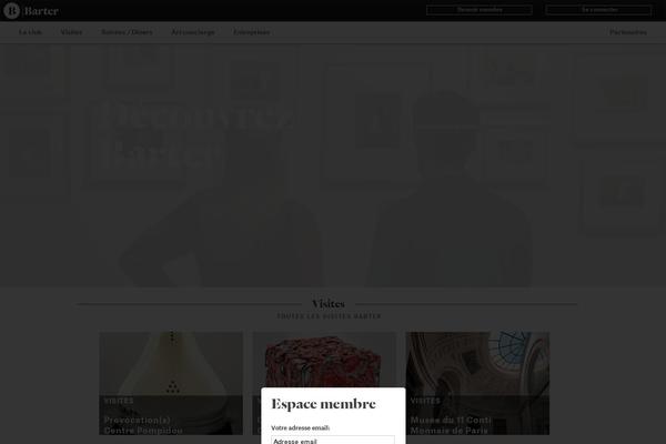barter-paris.com site used Barter