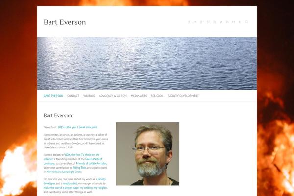 Attitude theme site design template sample