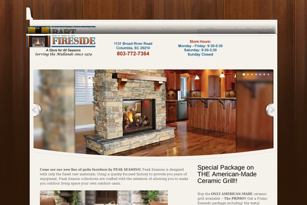 bartfireside.com site used Theme-unite