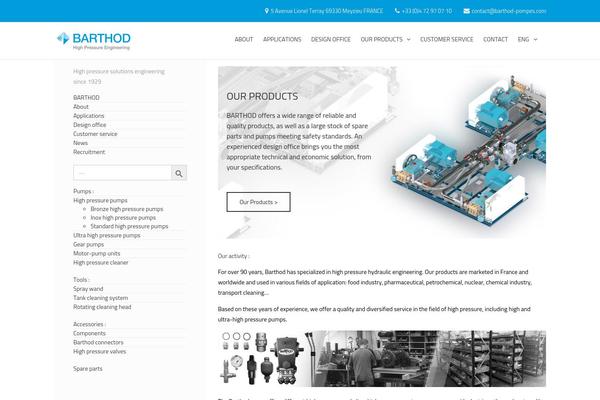 Site using Add-search-to-menu plugin