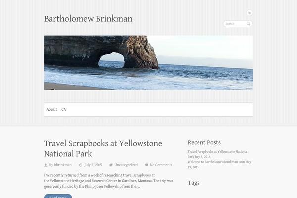 Clean Retina theme site design template sample