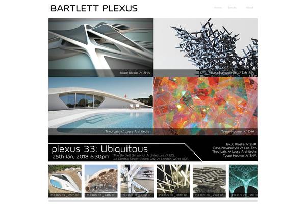 bartlettplexus.com site used Modularity