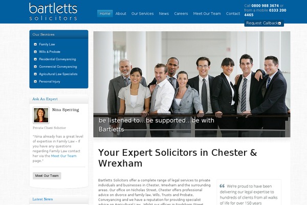 bartletts.co.uk site used Freely