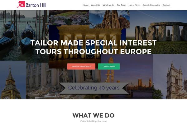Zerif Pro theme site design template sample
