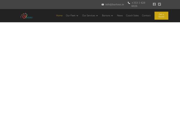 bartons.ie site used Beaver Builder