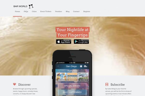 Appdev theme site design template sample