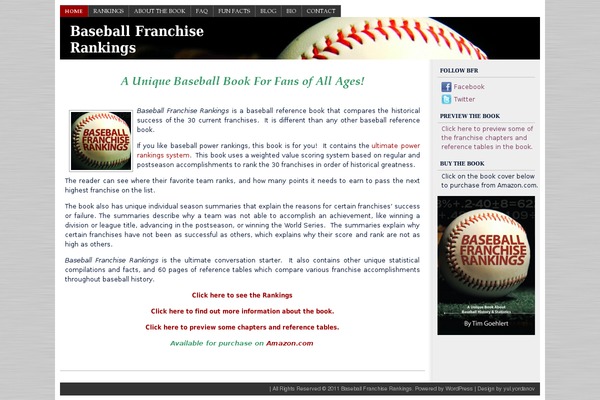 RedLine theme site design template sample