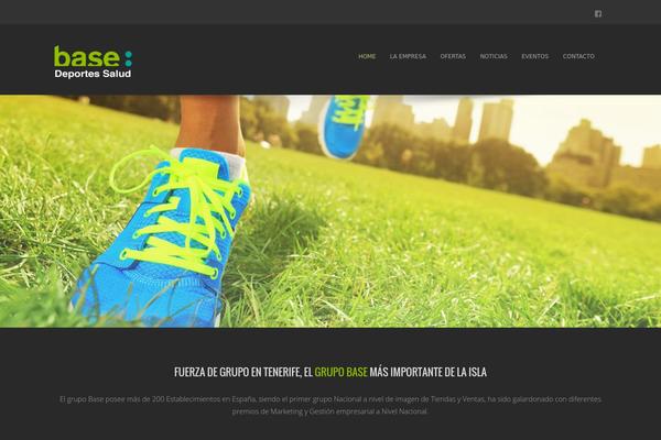 Thalassa theme site design template sample