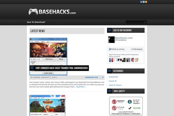 LeetPress theme site design template sample