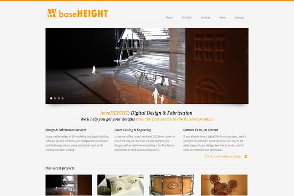 Minimalisto theme site design template sample
