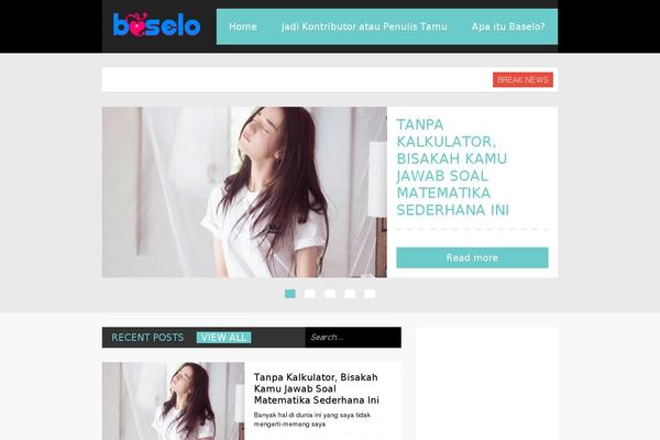 Click-mag theme site design template sample