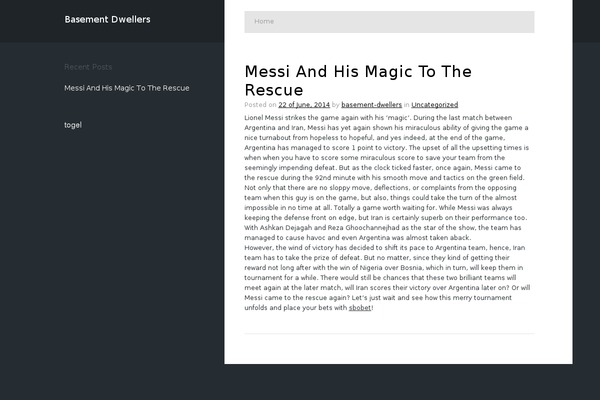 Phat theme site design template sample