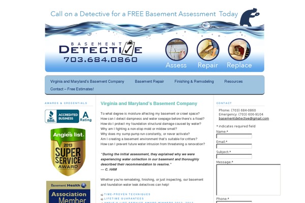 Neoclassical theme site design template sample