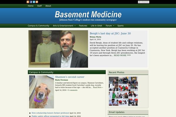 Sno Flex theme site design template sample