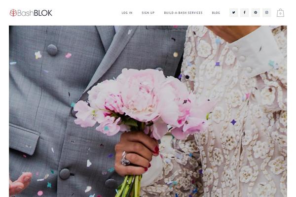 Site using Qode-quick-links plugin