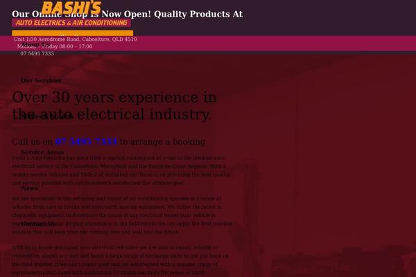 Impreza theme site design template sample