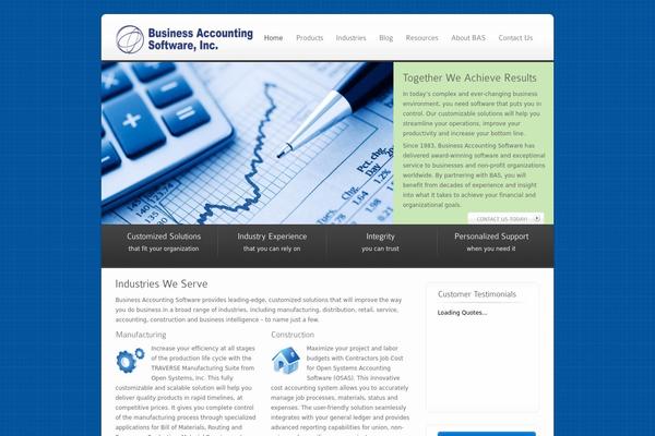 Ecobiz theme site design template sample