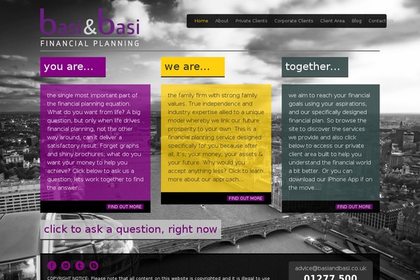 basiandbasi.co.uk site used Basi