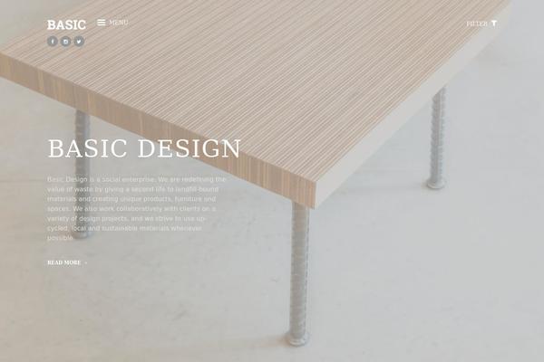 Roua-wp theme site design template sample