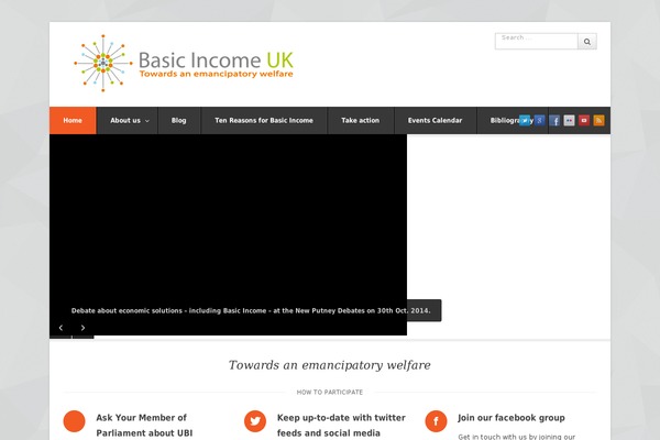basicincome.org.uk site used Wpex Pytheas