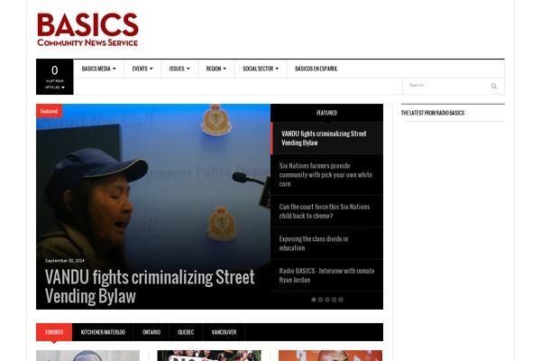 basicsnews.ca site used Dw_focus_1.0.8_theme