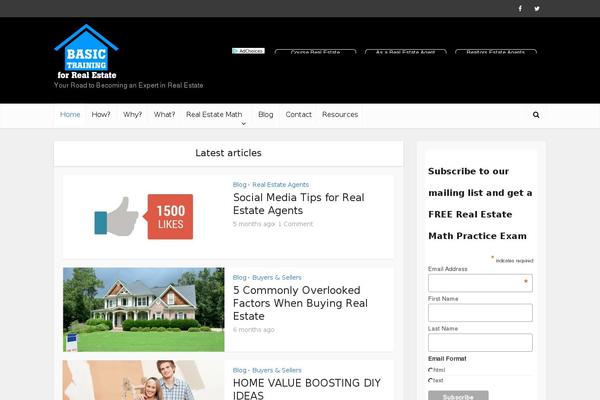Site using ShortCodes plugin