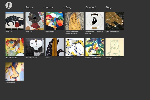 Portfolium theme site design template sample