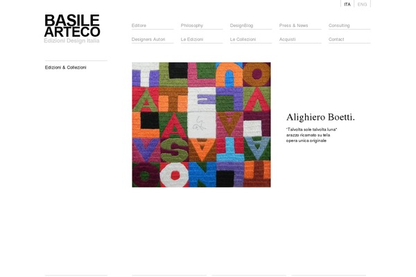 basilearteco.it site used Scherzo