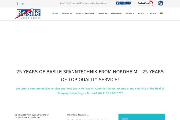 Unicon-child theme site design template sample