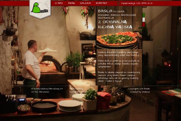 Bones theme site design template sample