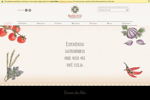 basilico theme websites examples