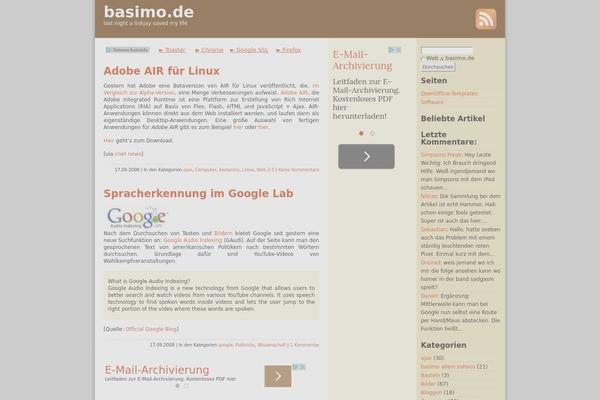 basimo.de site used Basense