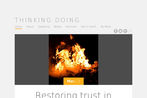 Serene theme site design template sample
