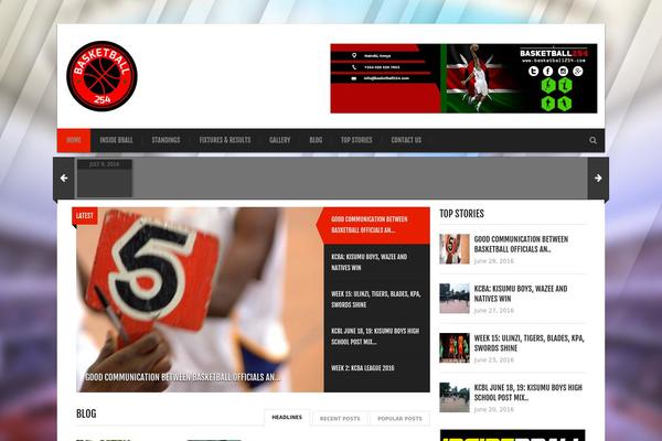 Kings Club theme site design template sample