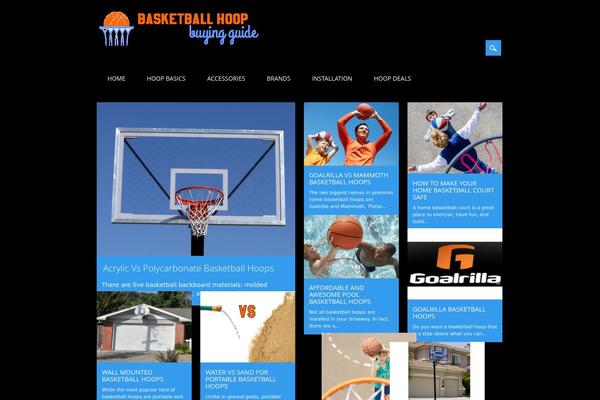 Surfarama theme site design template sample