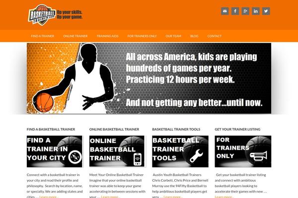 Outreach Pro theme site design template sample