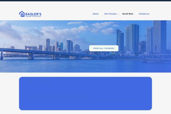 Site using Tutor-lms-divi-modules plugin