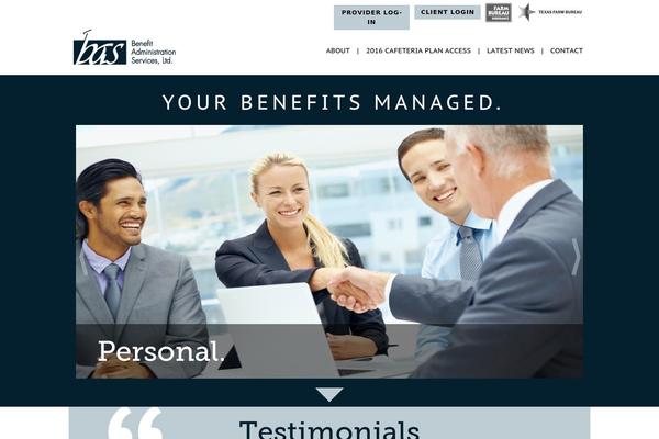 Bas theme site design template sample