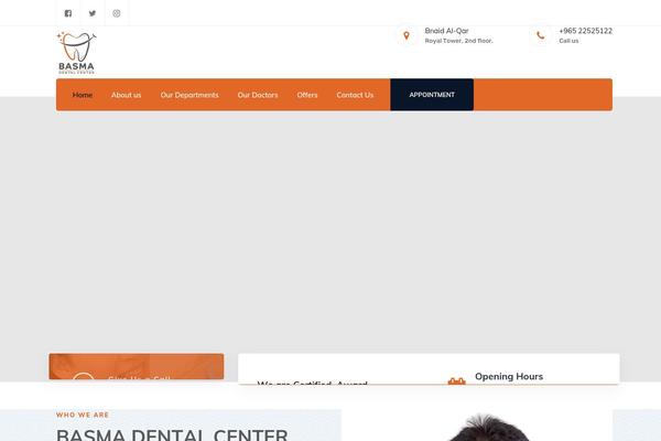 Site using Dentiq-addons plugin