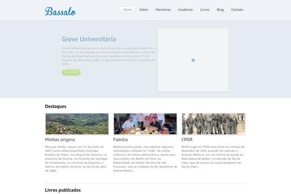 Simplicity theme site design template sample