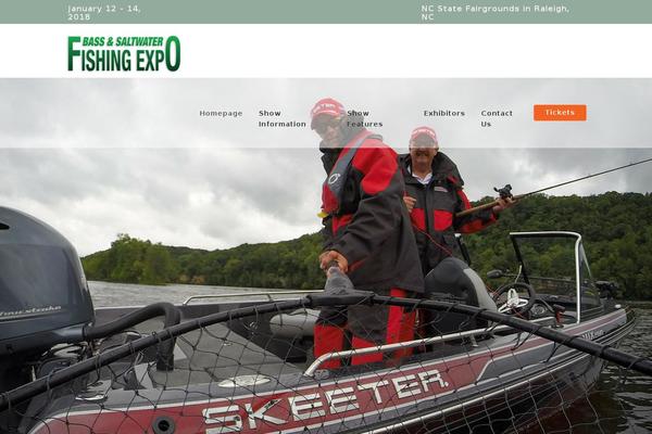bassandsaltwaterfishingexpo.com site used Thekeynote