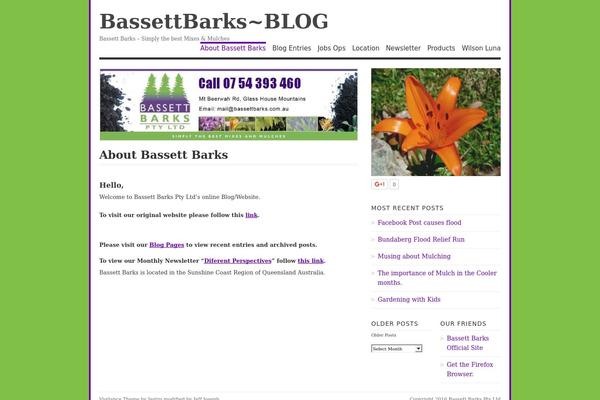 Vigilance theme site design template sample