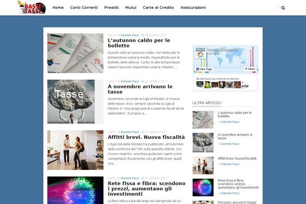 Admag theme site design template sample