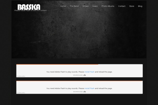 Musicpro theme site design template sample