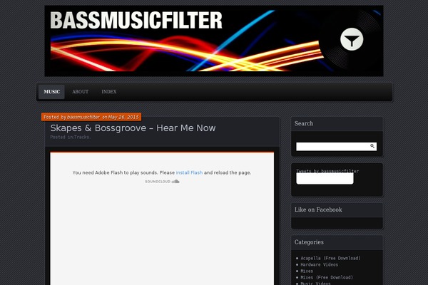 Parament theme site design template sample