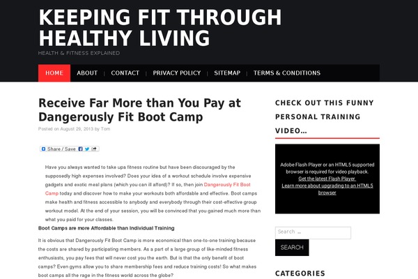 Hiero theme site design template sample